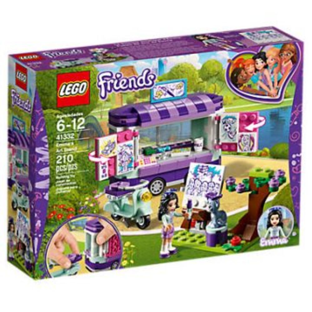 LEGO Friends Emmas rollender Kunstkiosk (41332) - im GOLDSTIEN.SHOP verfügbar mit Gratisversand ab Schweizer Lager! (5702016077438)