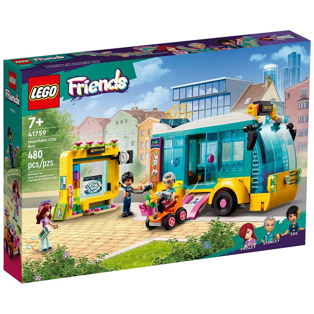 LEGO Friends Heartlake City Stadtbus (41759) - im GOLDSTIEN.SHOP verfügbar mit Gratisversand ab Schweizer Lager! (5702017432663)