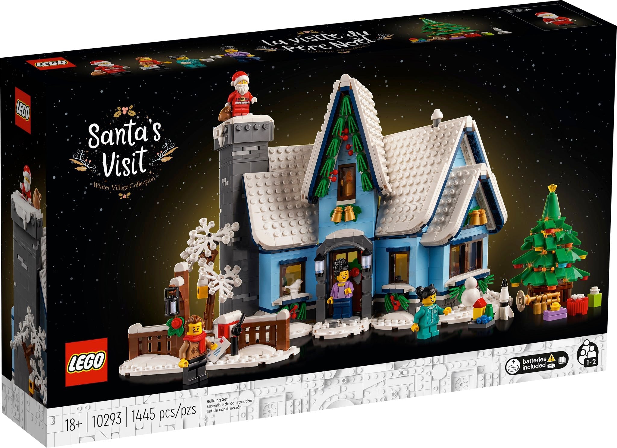 LEGO Icons Besuch des Weihnachtsmanns (10293) - im GOLDSTIEN.SHOP verfügbar mit Gratisversand ab Schweizer Lager! (5702016914313)