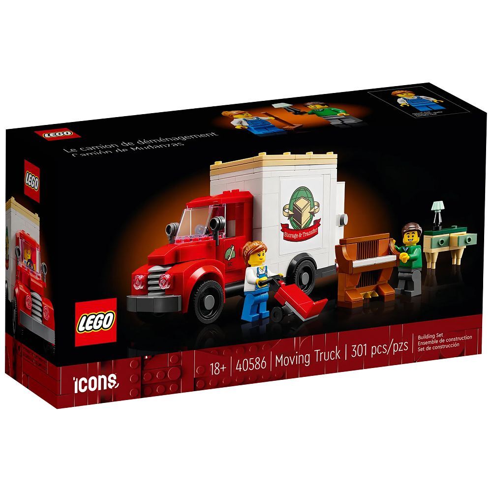 LEGO Icons Umzugswagen (40586) - im GOLDSTIEN.SHOP verfügbar mit Gratisversand ab Schweizer Lager! (5702017423623)