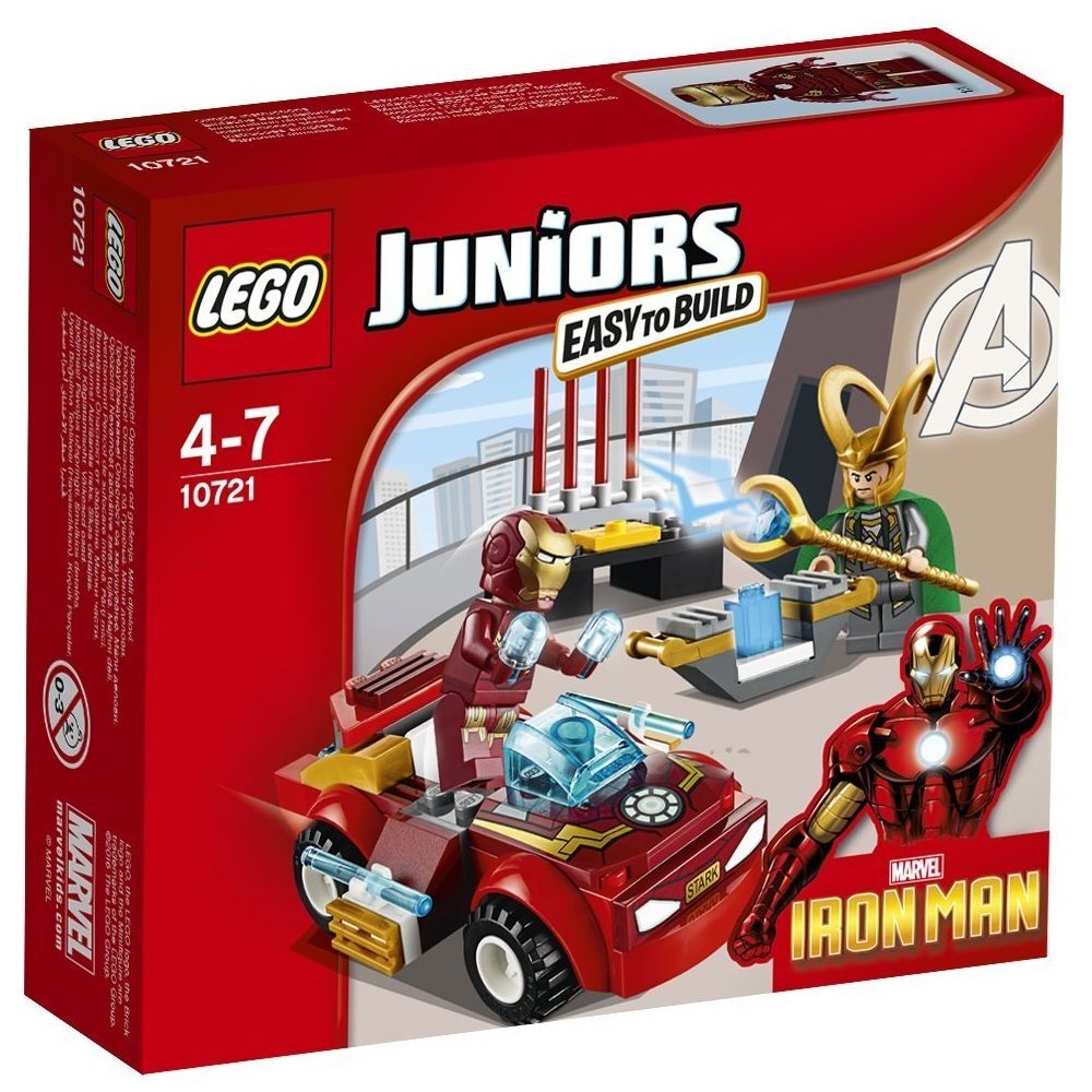 LEGO Juniors Iron Man gegen Loki (10721) - im GOLDSTIEN.SHOP verfügbar mit Gratisversand ab Schweizer Lager! (5702015591645)
