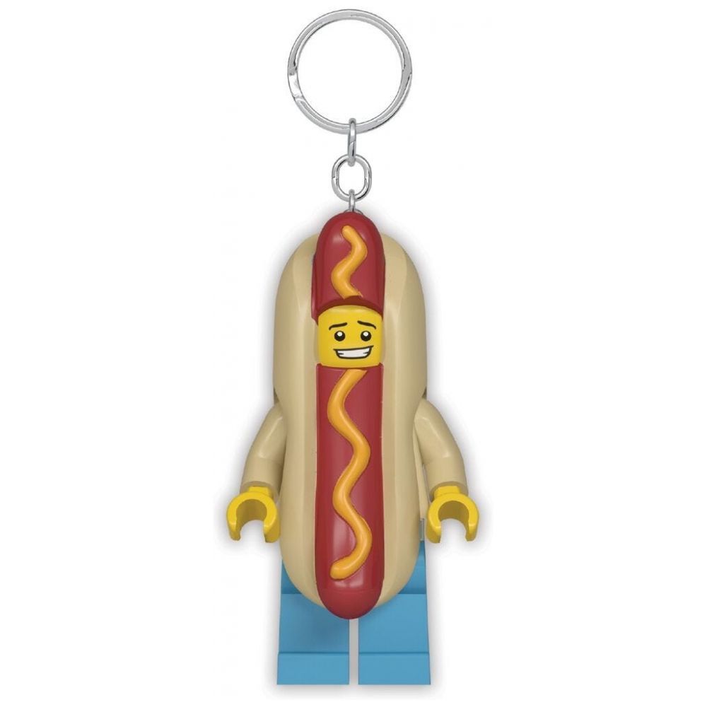 LEGO LEDLITE Mann im Hotdog-Kostüm Schlüsselanhänger mit Licht (5005705) - im GOLDSTIEN.SHOP verfügbar mit Gratisversand ab Schweizer Lager! (4895028520731)