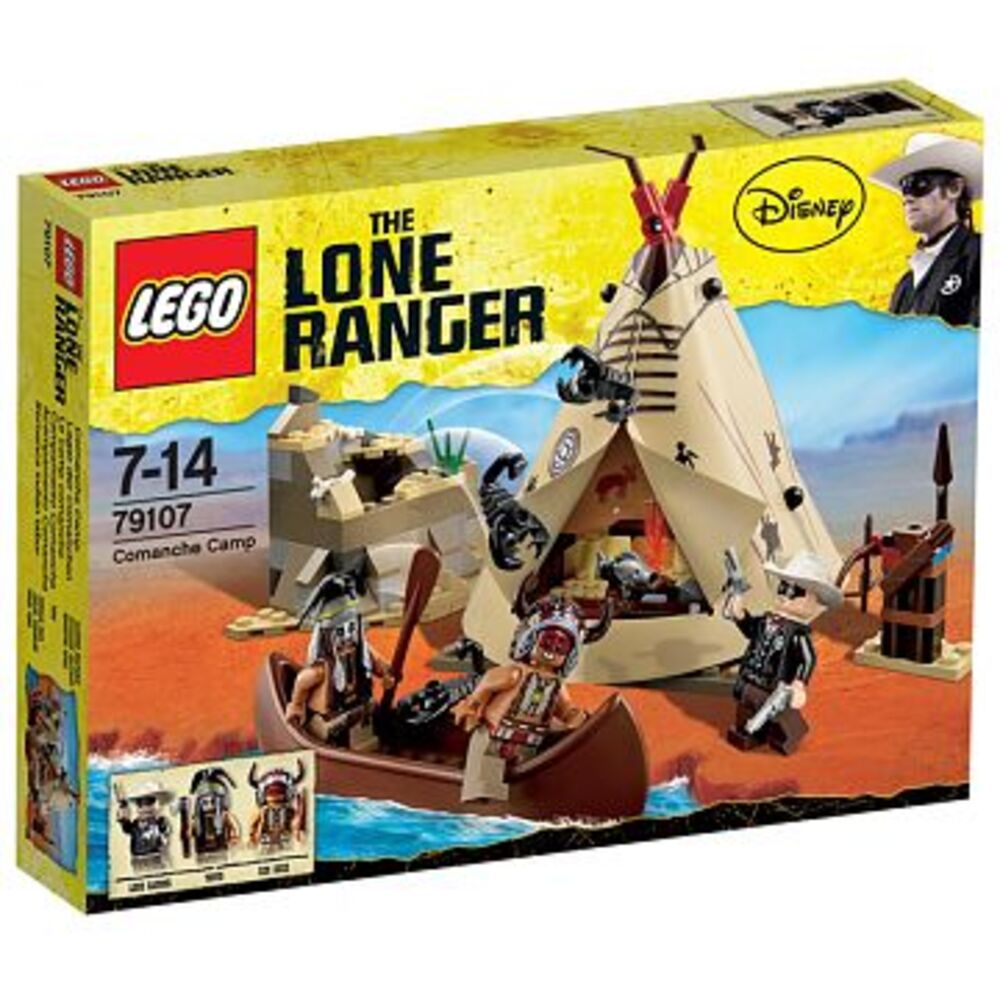 LEGO Lone Ranger Lager der Comanchen (79107) - im GOLDSTIEN.SHOP verfügbar mit Gratisversand ab Schweizer Lager! (5702014972537)