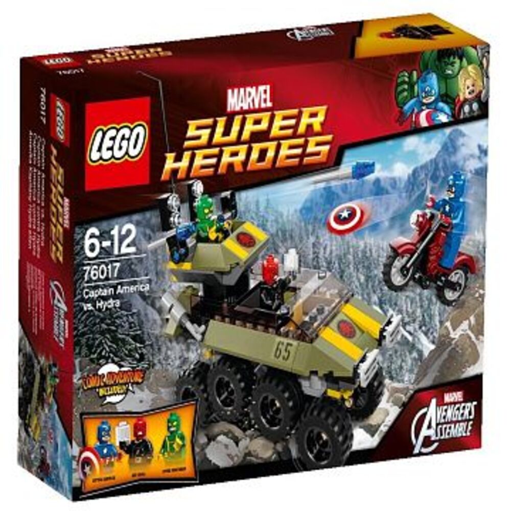 LEGO Marvel Super Heroes Captain America vs. Hydra (76017) - im GOLDSTIEN.SHOP verfügbar mit Gratisversand ab Schweizer Lager! (5702015129039)