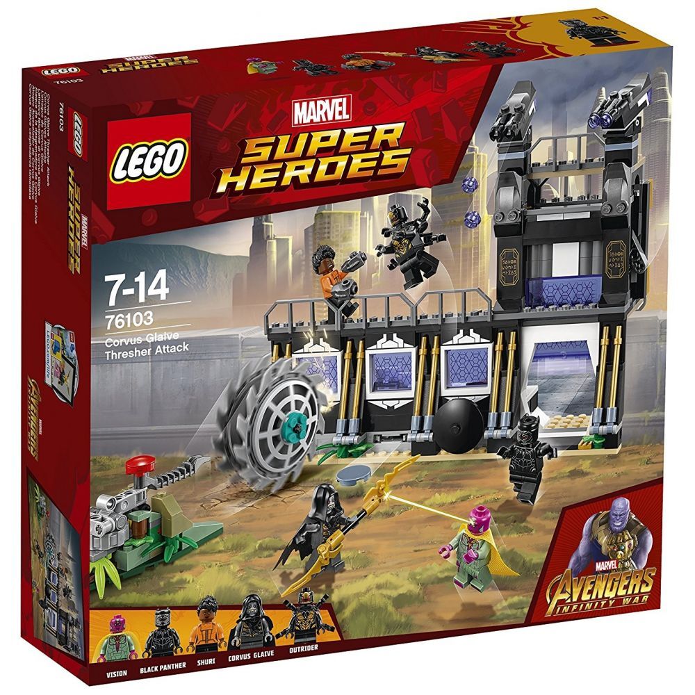LEGO Marvel Super Heroes Corvus Glaives Attacke (76103) - im GOLDSTIEN.SHOP verfügbar mit Gratisversand ab Schweizer Lager! (5702016110395)