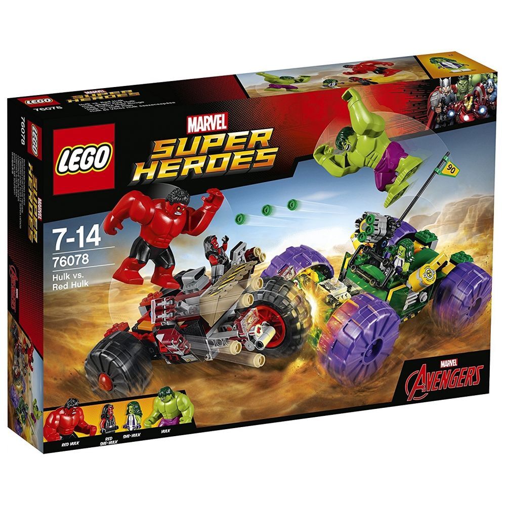LEGO Marvel Super Heroes Hulk gegen Red Hulk (76078) - im GOLDSTIEN.SHOP verfügbar mit Gratisversand ab Schweizer Lager! (5702015868631)