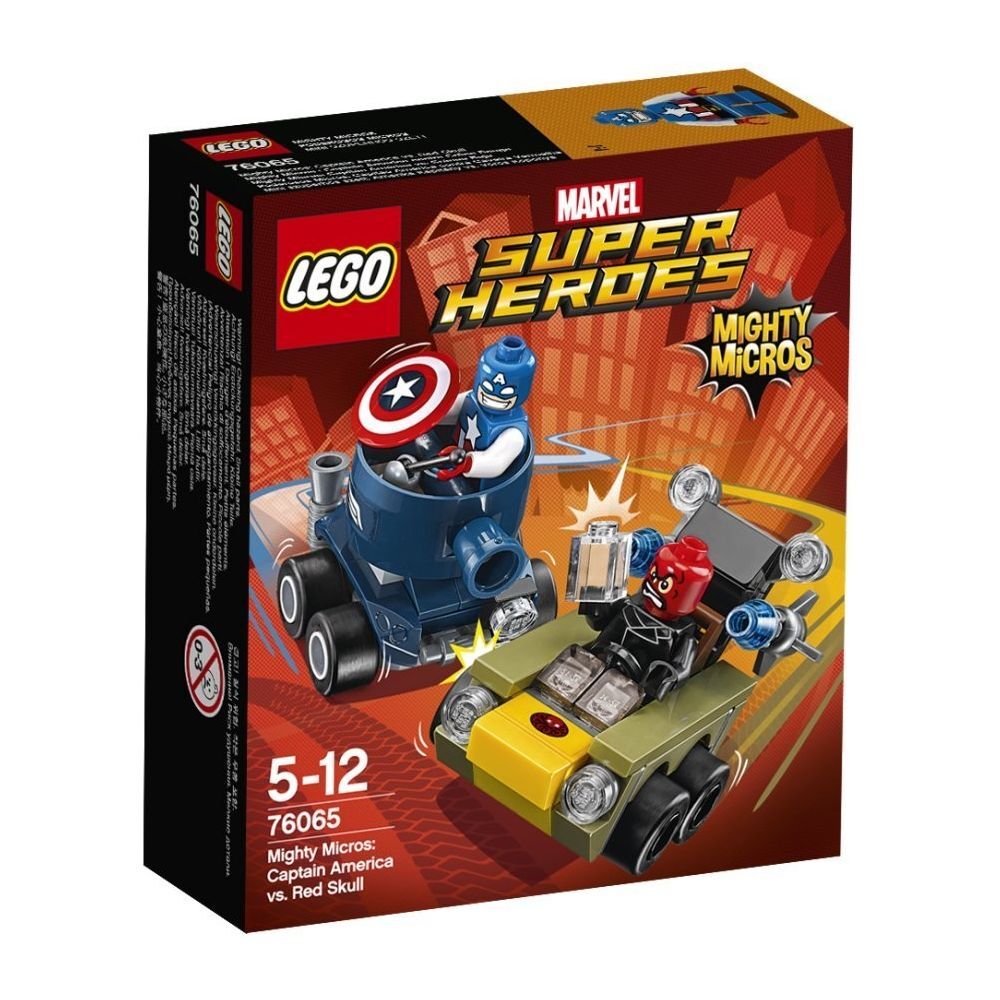 LEGO Marvel Super Heroes Mighty Micros: Captain America vs. Red Skull (76065) - im GOLDSTIEN.SHOP verfügbar mit Gratisversand ab Schweizer Lager! (5702015597784)