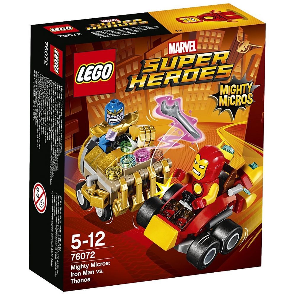 LEGO Marvel Super Heroes Mighty Micros: Iron Man vs. Thanos (76072) - im GOLDSTIEN.SHOP verfügbar mit Gratisversand ab Schweizer Lager! (5702015868587)