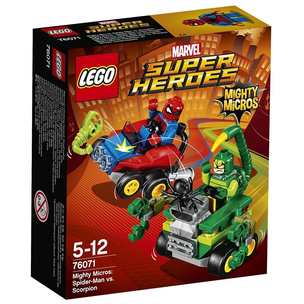 LEGO Marvel Super Heroes Mighty Micros: Spider-Man vs. Scorpion (76071) - im GOLDSTIEN.SHOP verfügbar mit Gratisversand ab Schweizer Lager! (5702015868570)