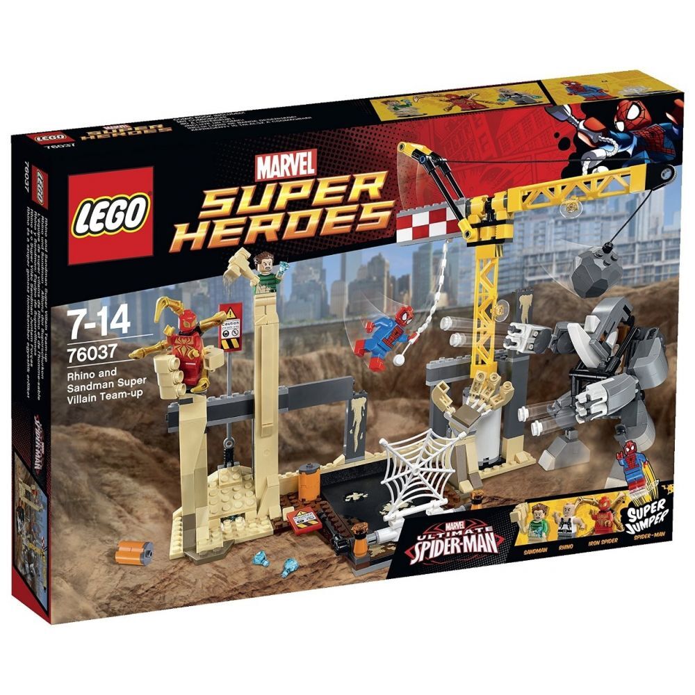 LEGO Marvel Super Heroes Rhino und Sandman: Allianz der Superschurken (76037) - im GOLDSTIEN.SHOP verfügbar mit Gratisversand ab Schweizer Lager! (5702015354042)
