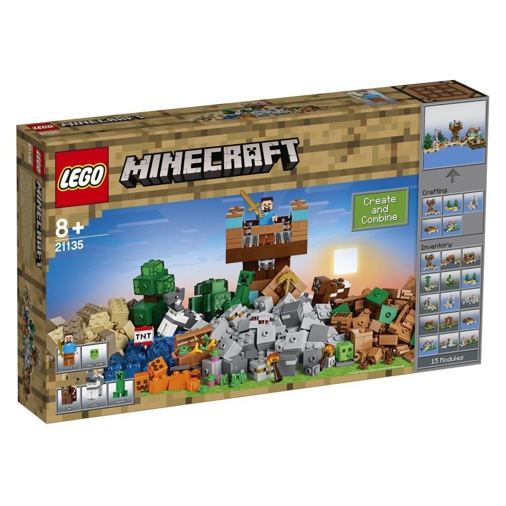 LEGO Minecraft Crafting Box 2.0 (21135) - im GOLDSTIEN.SHOP verfügbar mit Gratisversand ab Schweizer Lager! (5702015865197)