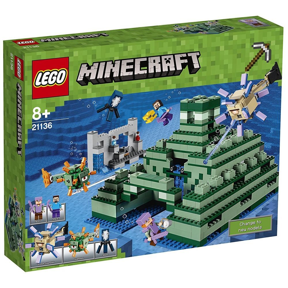 LEGO Minecraft Das Ozeanmonument (21136) - im GOLDSTIEN.SHOP verfügbar mit Gratisversand ab Schweizer Lager! (5702015865210)
