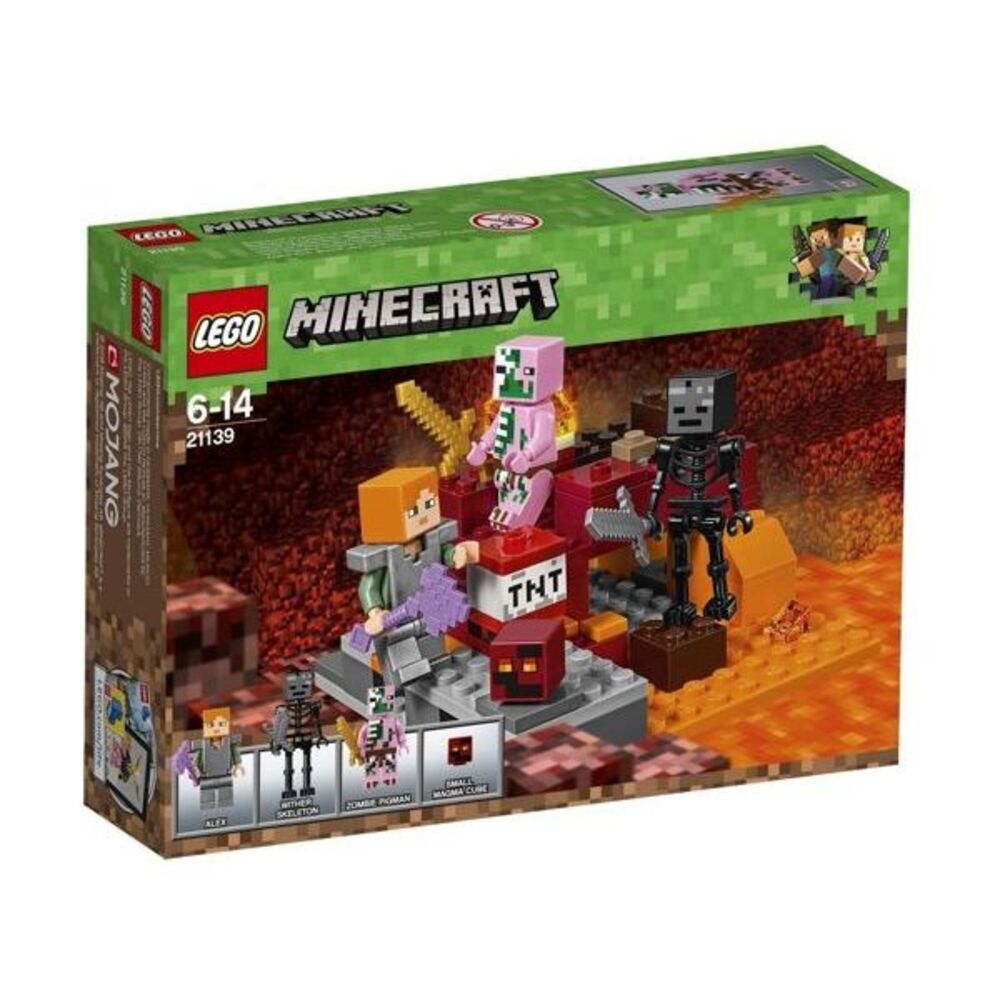 LEGO Minecraft Nether-Abenteuer (21139) - im GOLDSTIEN.SHOP verfügbar mit Gratisversand ab Schweizer Lager! (5702016108934)