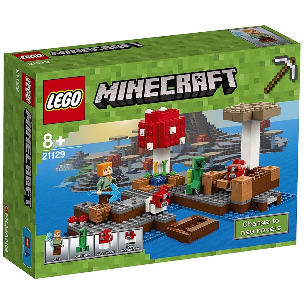 LEGO Minecraft Pilzinsel (21129) - im GOLDSTIEN.SHOP verfügbar mit Gratisversand ab Schweizer Lager! (5702015865449)