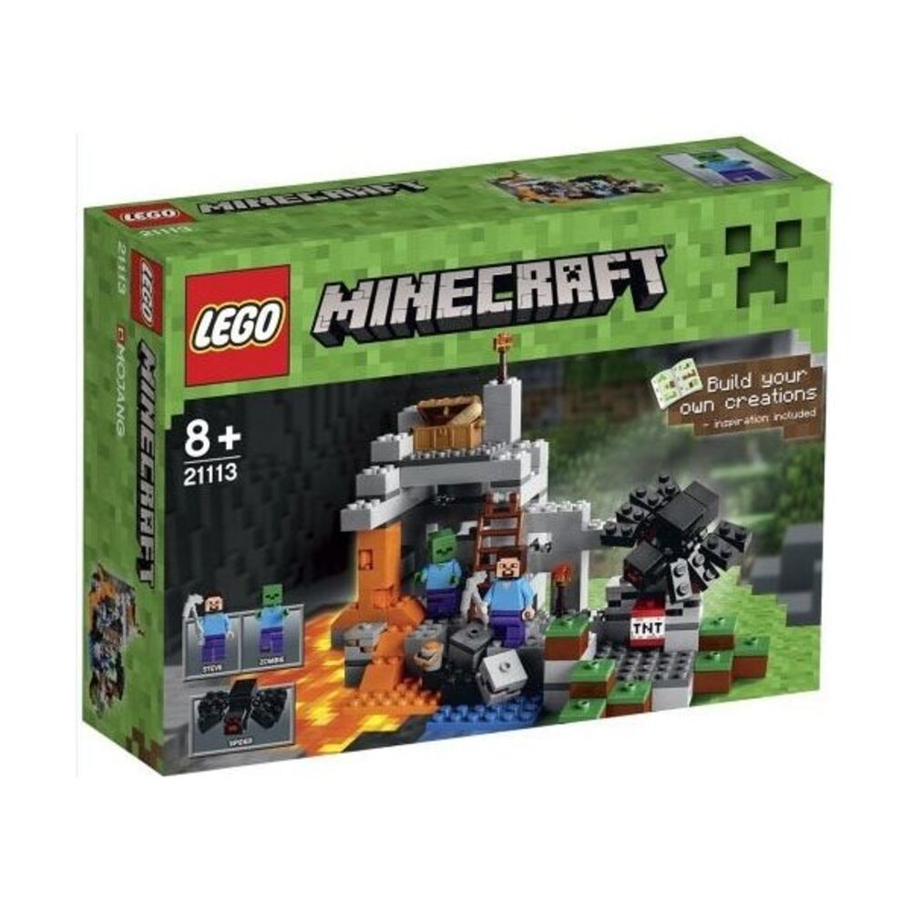 LEGO Minecraft The Cave (21113) - im GOLDSTIEN.SHOP verfügbar mit Gratisversand ab Schweizer Lager! (5702015296526)