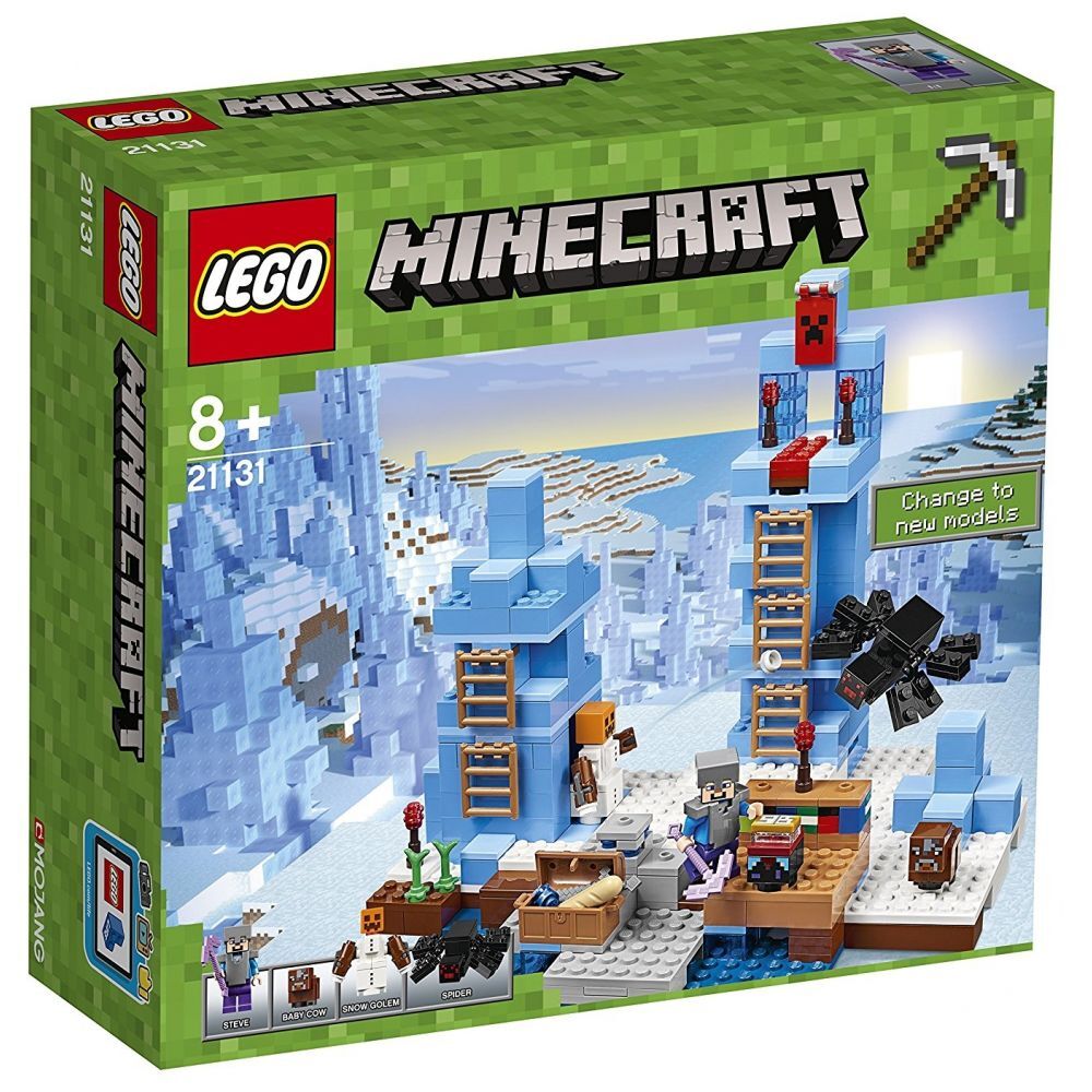 LEGO Minecraft Türme aus Eis (21131) - im GOLDSTIEN.SHOP verfügbar mit Gratisversand ab Schweizer Lager! (5702015865463)