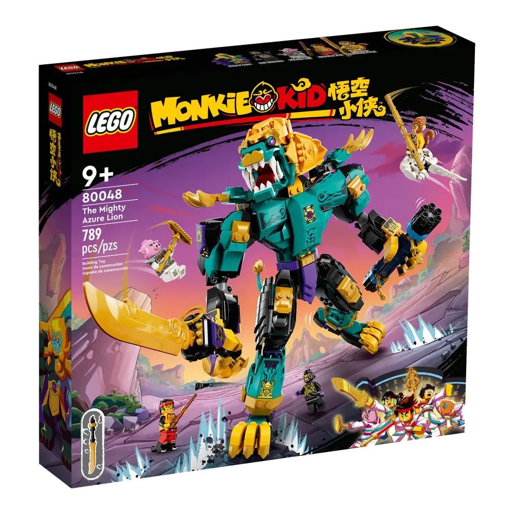 LEGO Monkie Kid Der mächtige Azure Lion (80048) - im GOLDSTIEN.SHOP verfügbar mit Gratisversand ab Schweizer Lager! (5702017416137)
