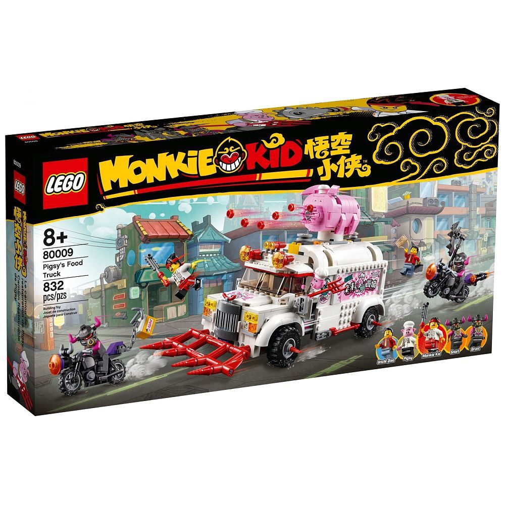 LEGO Monkie Kid Pigsys Foodtruck (80009) - im GOLDSTIEN.SHOP verfügbar mit Gratisversand ab Schweizer Lager! (5702016617634)