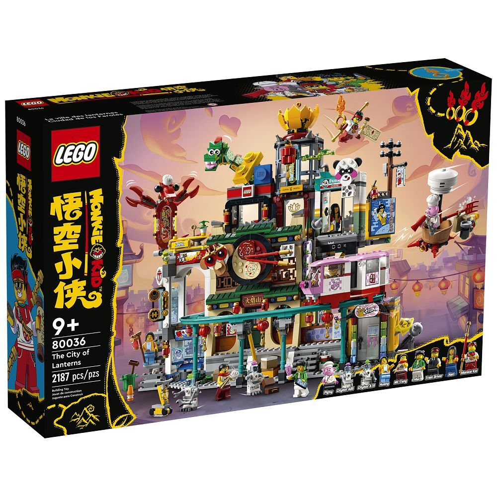 LEGO Monkie Kid Stadt der Laternen (80036) - im GOLDSTIEN.SHOP verfügbar mit Gratisversand ab Schweizer Lager! (5702017153773)