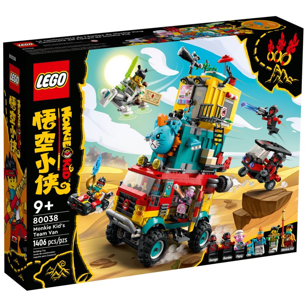 LEGO Monkie Kid Teamtransporter (80038) - im GOLDSTIEN.SHOP verfügbar mit Gratisversand ab Schweizer Lager! (5702017153797)