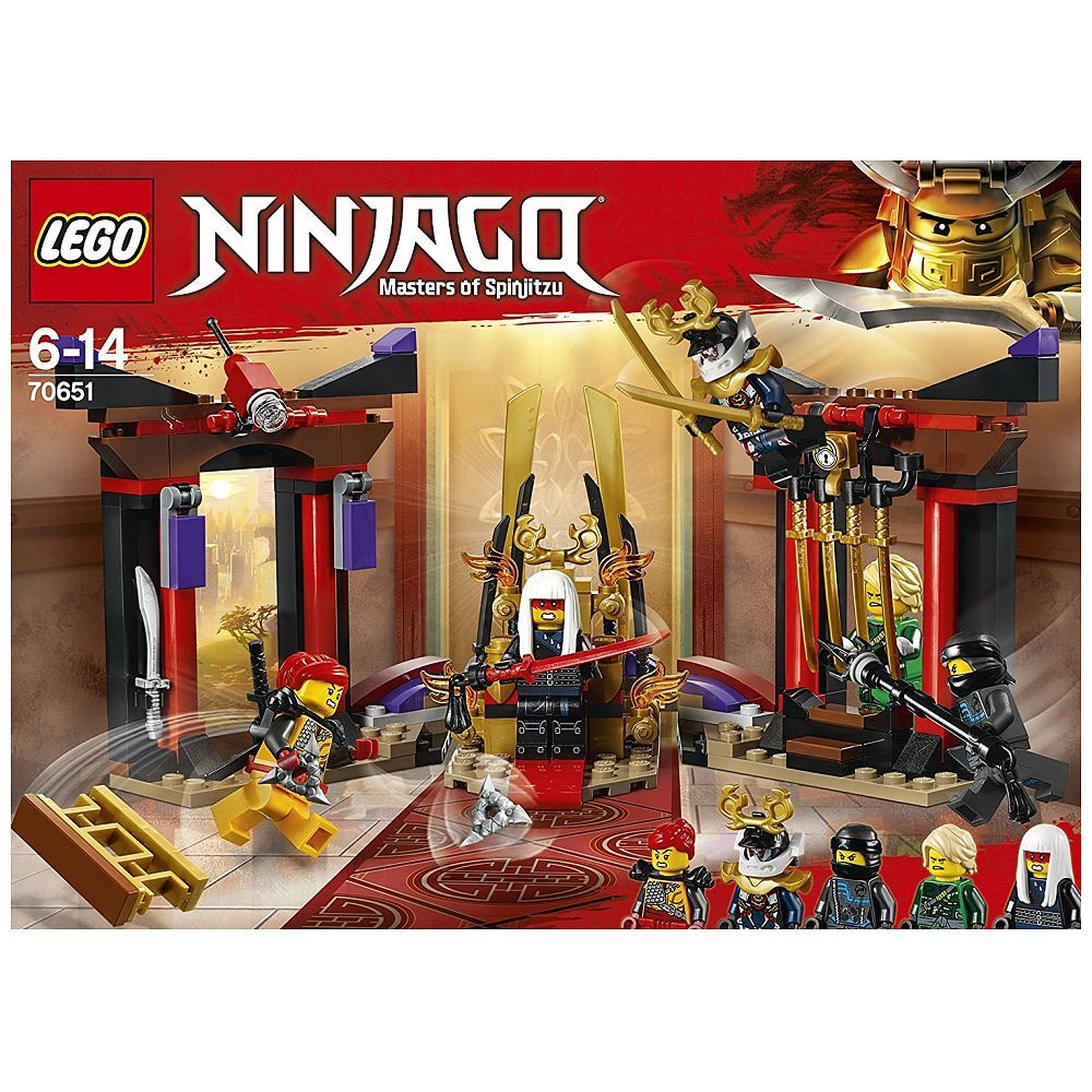 LEGO Ninjago Duell Im Thronsaal (70651) - im GOLDSTIEN.SHOP verfügbar mit Gratisversand ab Schweizer Lager! (5702016109863)