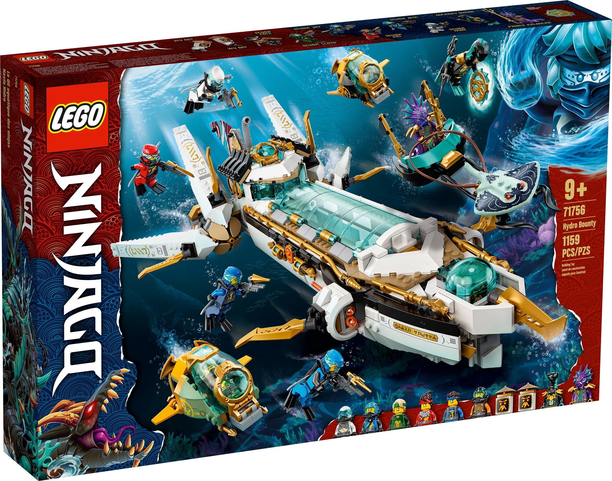 LEGO Ninjago Wassersegler (71756) - im GOLDSTIEN.SHOP verfügbar mit Gratisversand ab Schweizer Lager! (5702016912340)