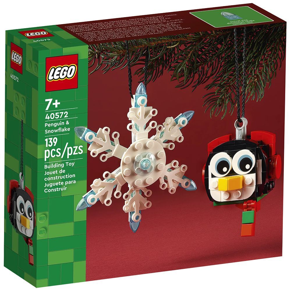 LEGO Pinguin mit Schneeflocke (40572) - im GOLDSTIEN.SHOP verfügbar mit Gratisversand ab Schweizer Lager! (5702017241920)