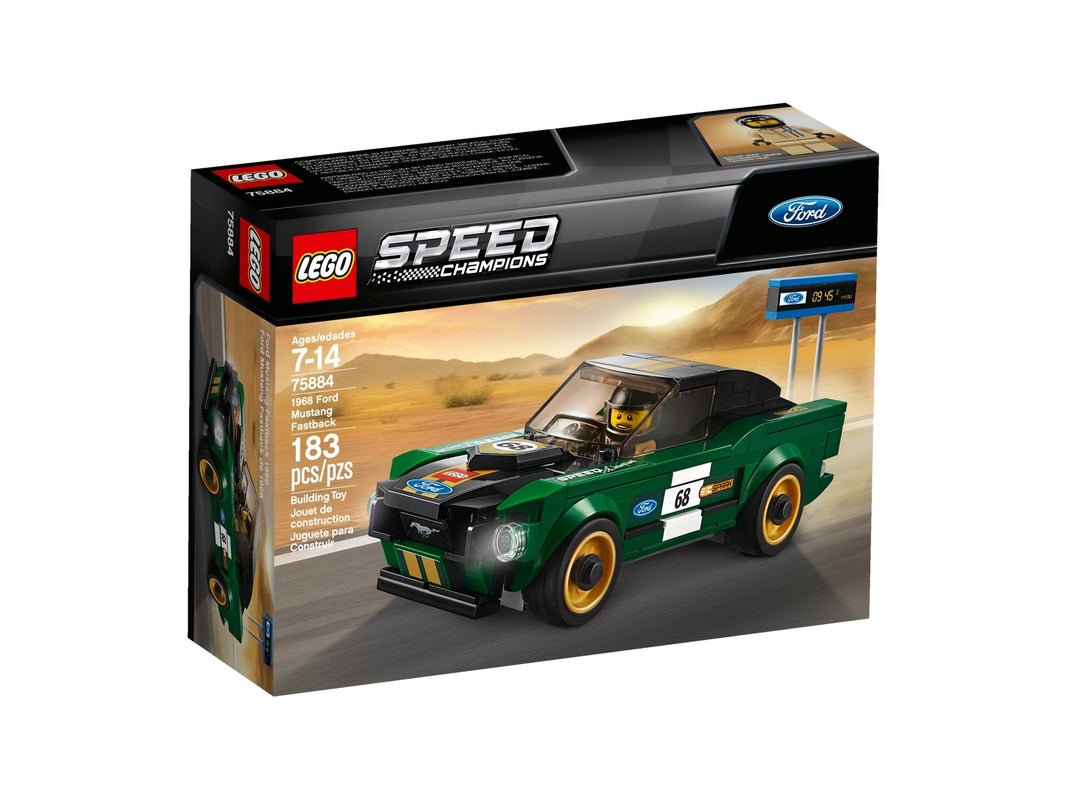 LEGO Speed Champions 1968 Ford Mustang Fastback (75884) - im GOLDSTIEN.SHOP verfügbar mit Gratisversand ab Schweizer Lager! (5702016109054)
