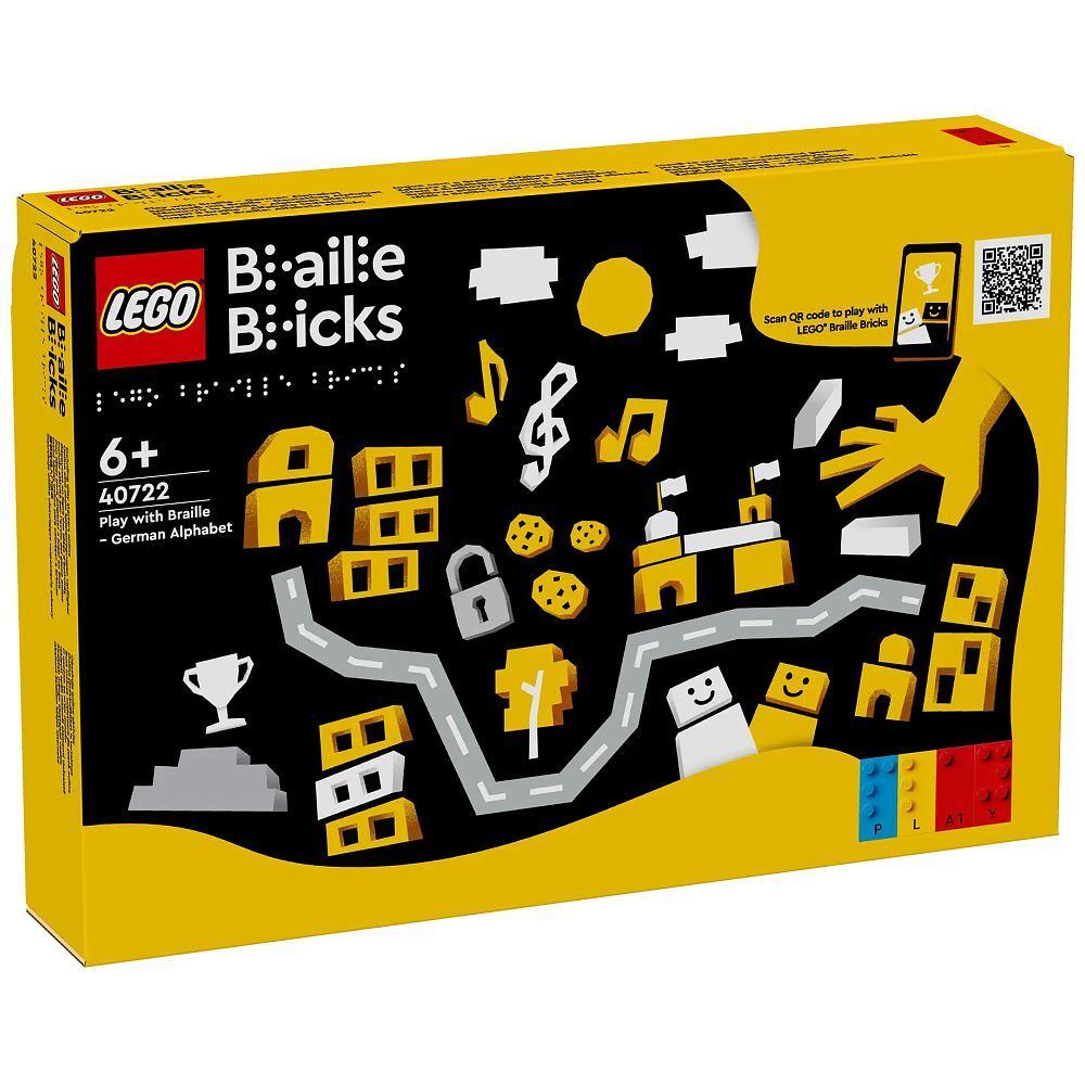LEGO Spielspass mit Braille Deutsches Alphabet (40722) - im GOLDSTIEN.SHOP verfügbar mit Gratisversand ab Schweizer Lager! (5702017594552)