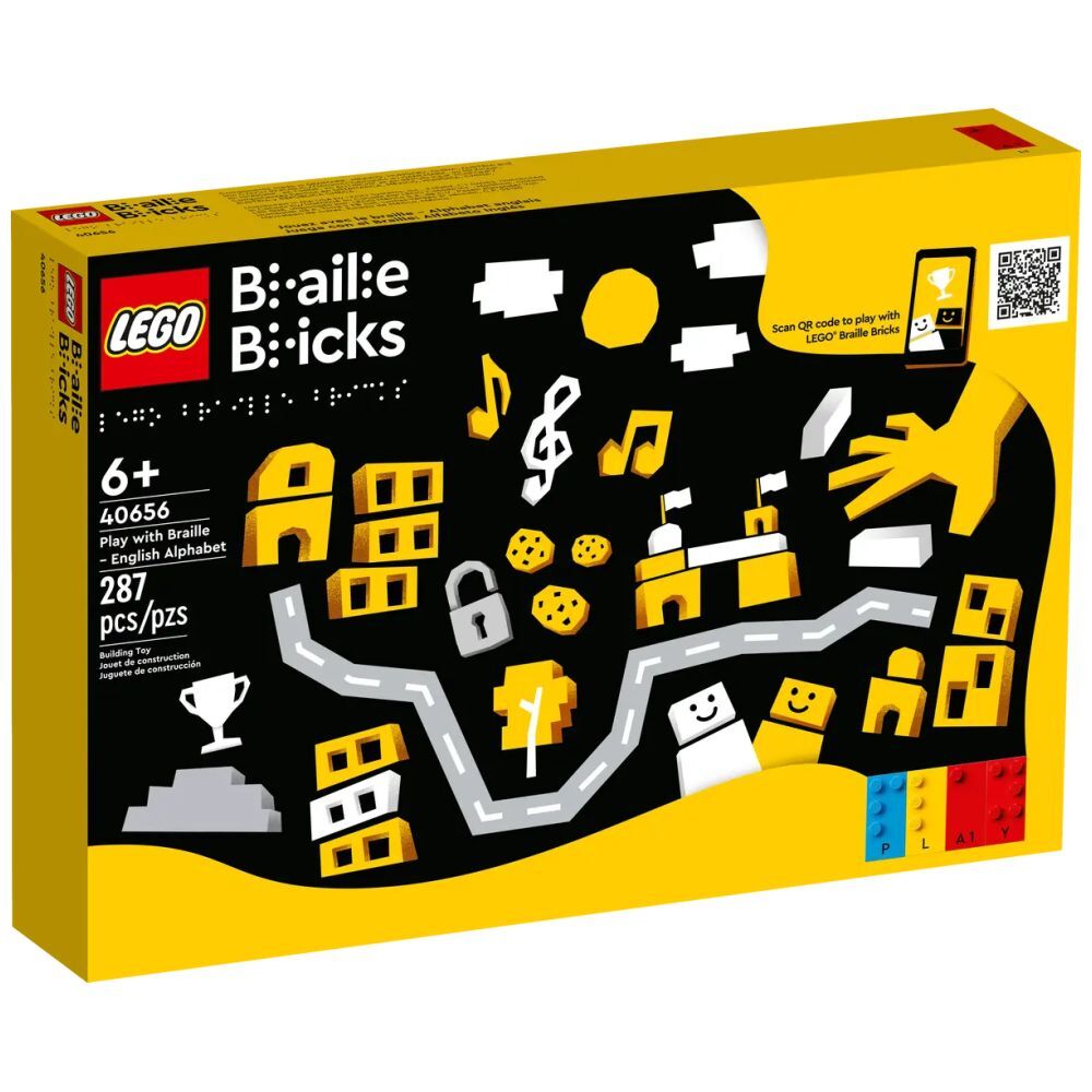 LEGO Spielspass mit Braille Englisches Alphabet (40656) - im GOLDSTIEN.SHOP verfügbar mit Gratisversand ab Schweizer Lager! (5702017434223)