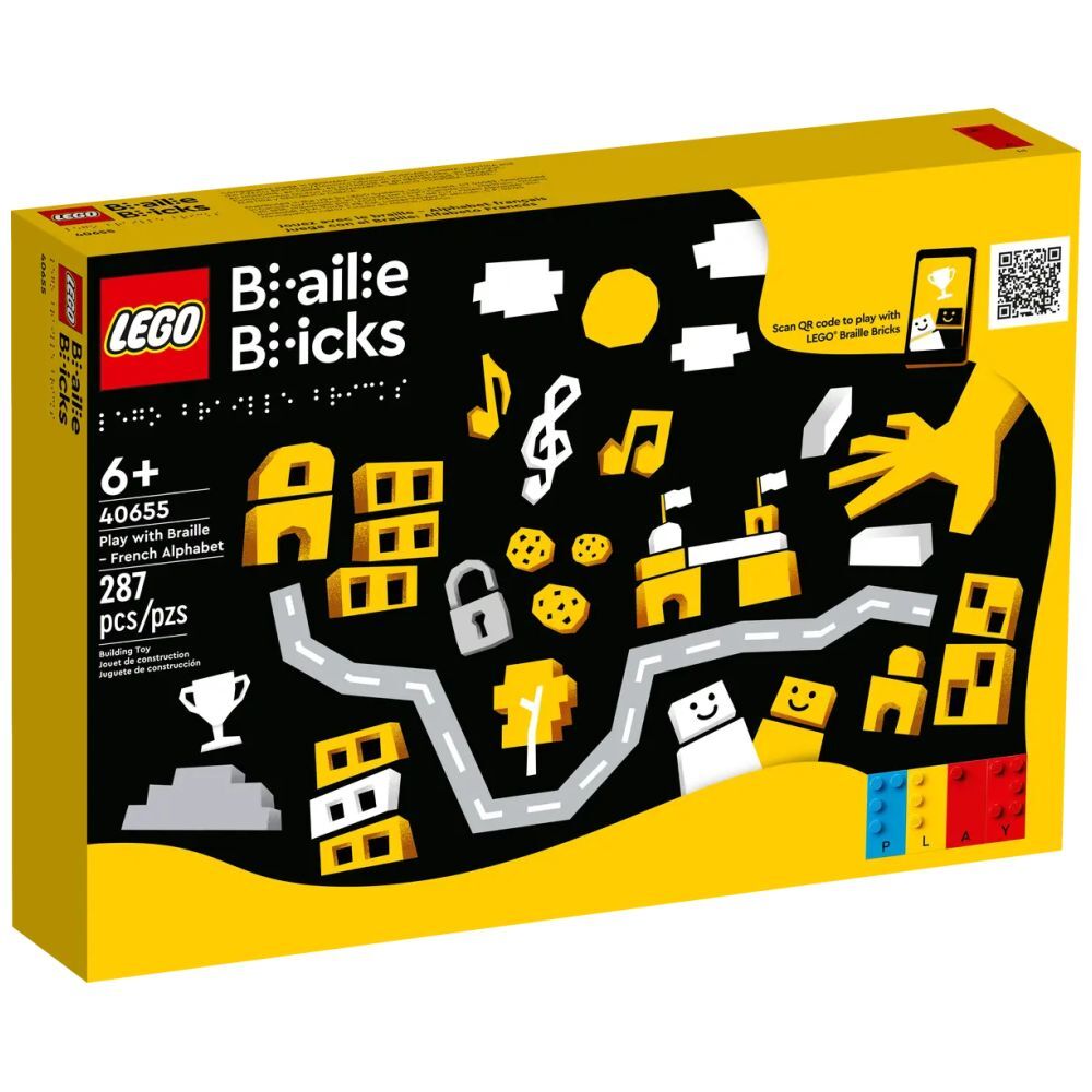 LEGO Spielspass mit Braille Französisches Alphabet (40655) - im GOLDSTIEN.SHOP verfügbar mit Gratisversand ab Schweizer Lager! (5702017434872)