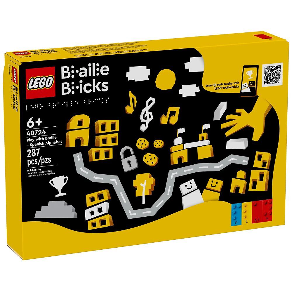 LEGO Spielspass mit Braille Spanisches Alphabet (40724) - im GOLDSTIEN.SHOP verfügbar mit Gratisversand ab Schweizer Lager! (5702017594569)