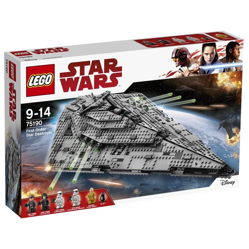 LEGO Star Wars First Order Star Destroyer (75190) - im GOLDSTIEN.SHOP verfügbar mit Gratisversand ab Schweizer Lager! (5702015869911)