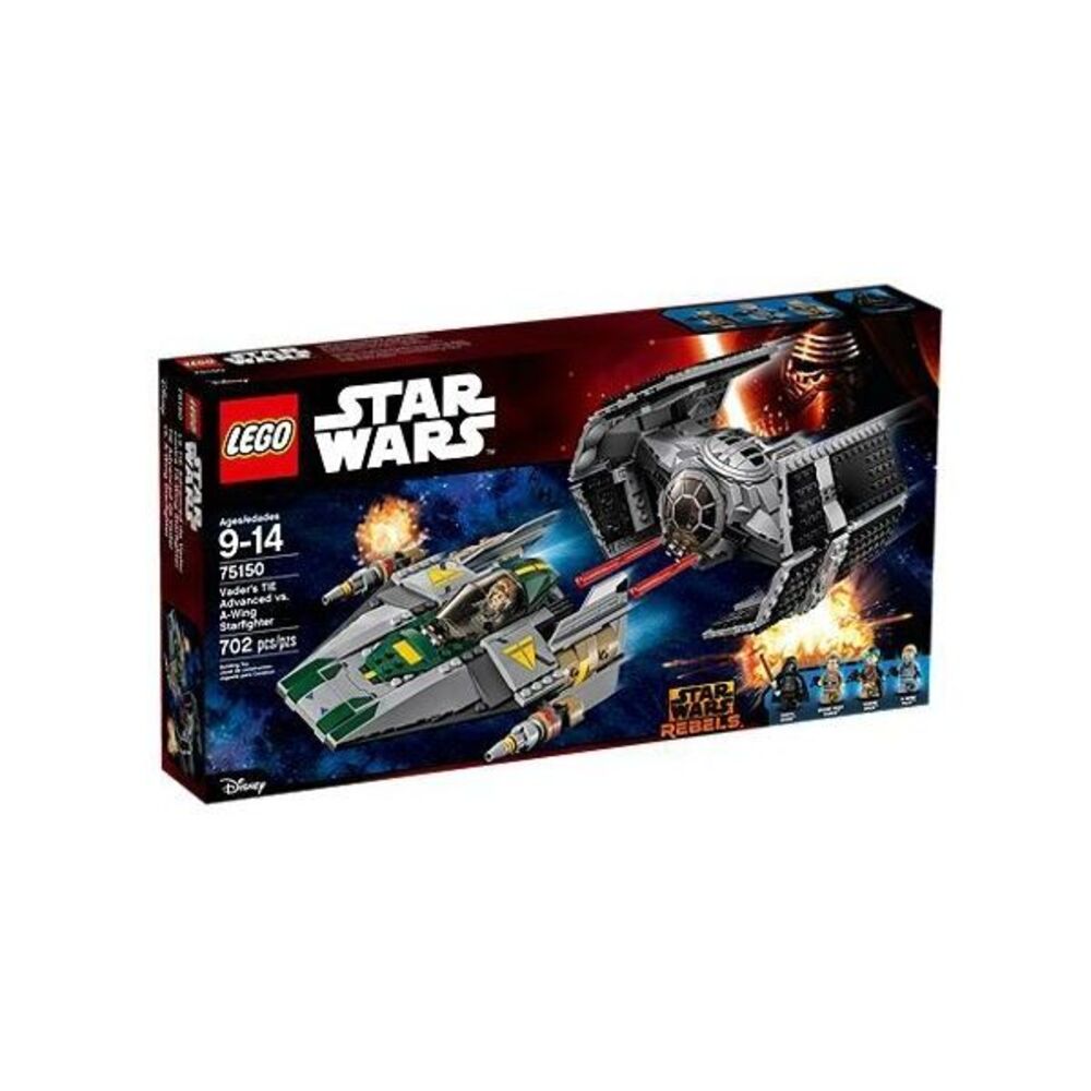 LEGO Star Wars Vader's TIE Advanced vs. A-Wing Starfighter (75150) - im GOLDSTIEN.SHOP verfügbar mit Gratisversand ab Schweizer Lager! (5702015592833)
