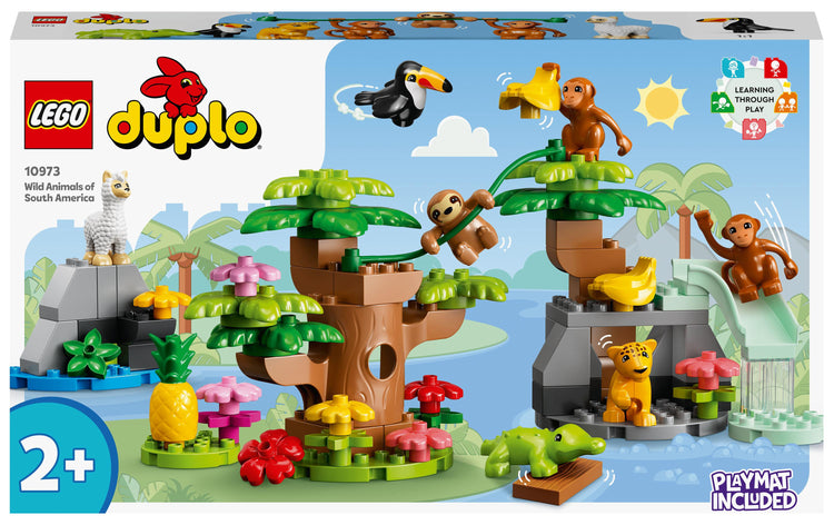 LEGO® DUPLO® Wilde Tiere Südamerikas 10973 - im GOLDSTIEN.SHOP verfügbar mit Gratisversand ab Schweizer Lager! (5702017155906)