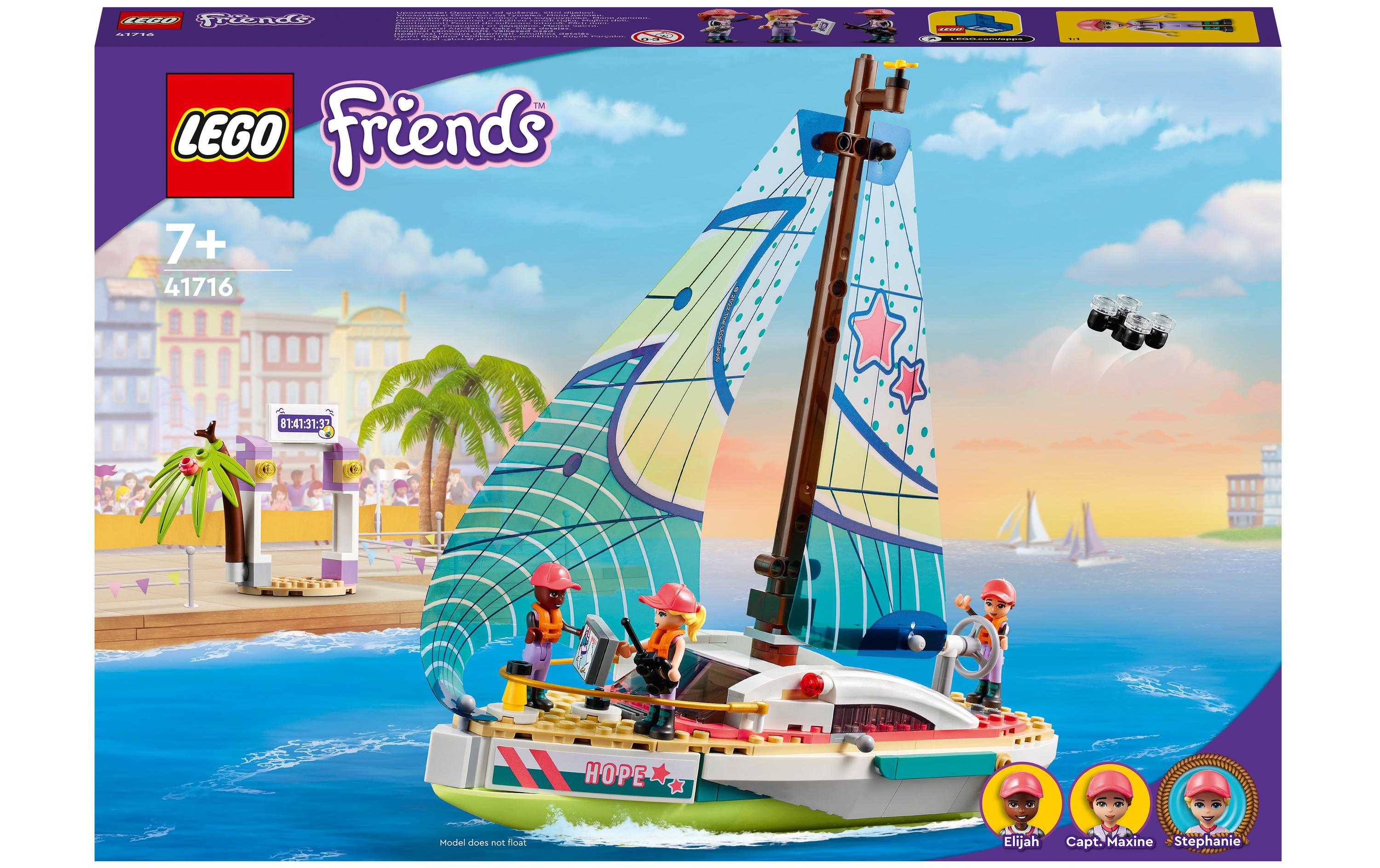 LEGO® Friends Stephanies Segelabenteuer 41716 - im GOLDSTIEN.SHOP verfügbar mit Gratisversand ab Schweizer Lager! (5702017154152)