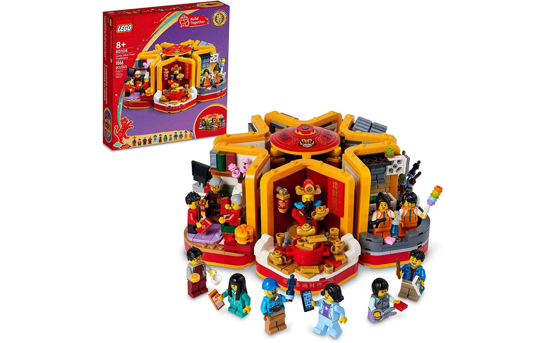 LEGO® Lunar New Year Mondneujahrstraditionen 80108 - im GOLDSTIEN.SHOP verfügbar mit Gratisversand ab Schweizer Lager! (5702017186764)