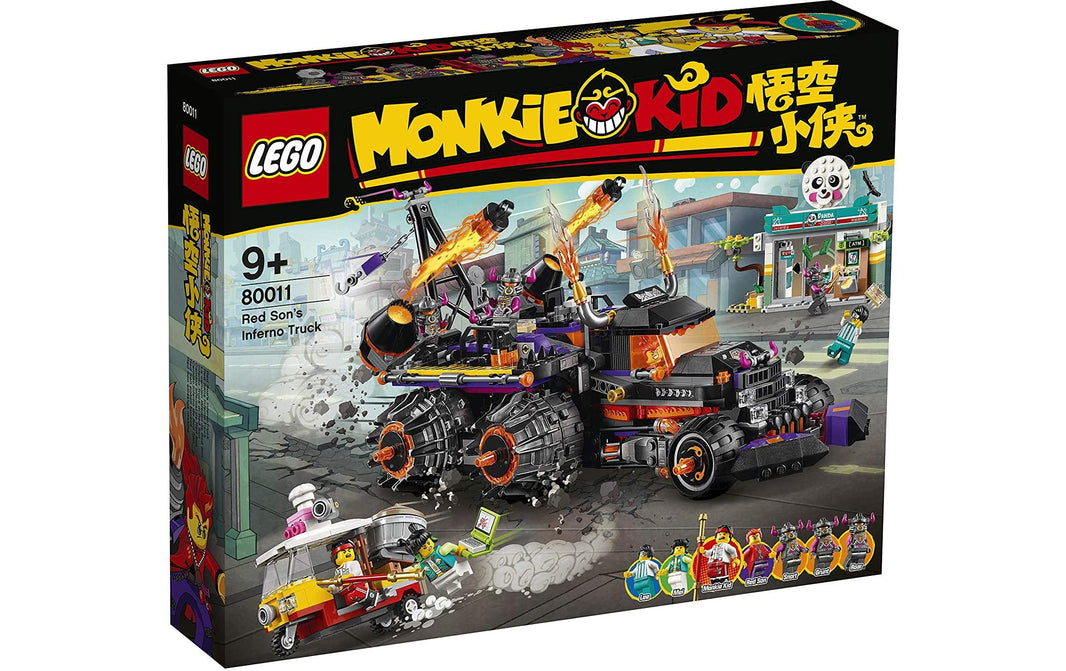 LEGO® Monkie Kid Red Sons Inferno-Truck 80011 - im GOLDSTIEN.SHOP verfügbar mit Gratisversand ab Schweizer Lager! (5702016617665)