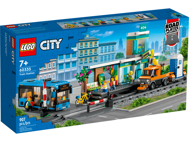 LEGO City Bahnhof (60335) - im GOLDSTIEN.SHOP verfügbar mit Gratisversand ab Schweizer Lager! (5702017189727)