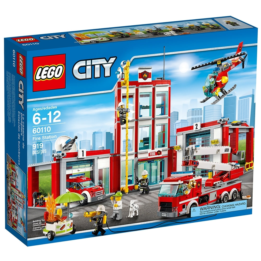 LEGO City Grosse Feuerwehrstation (60110) - im GOLDSTIEN.SHOP verfügbar mit Gratisversand ab Schweizer Lager! (5702015591898)