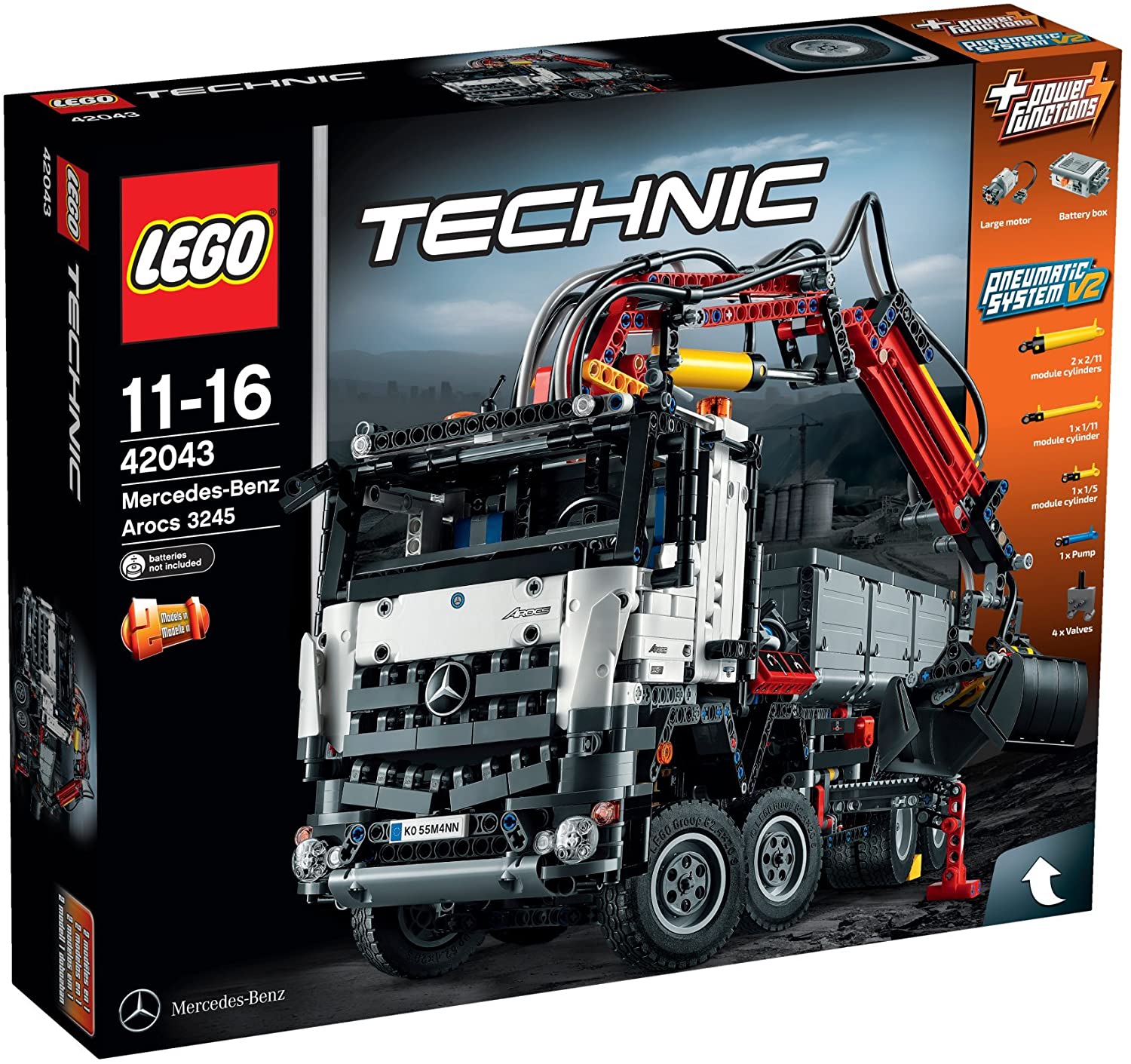 LEGO Technic Mercedes-Benz Arocs (42043) - im GOLDSTIEN.SHOP verfügbar mit Gratisversand ab Schweizer Lager! (5702015349741)